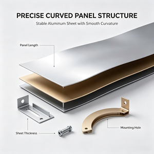 Système d'installation de façade murale en alliage d'aluminium, panneau extérieur vitré isolé pour bâtiment commercial - Product Image 2