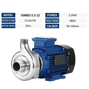 Fabricants de pompes centrifuges à un étage horizontales à haute aspiration QY - Product Image 5