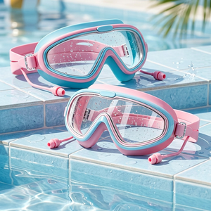 Occhialini da Nuoto per Bambini con Ampia Visibilità, Antiappannamento e Protezione UV per Ragazzi e Ragazze 3-16 Anni, Essenziali per Piscina e Spiaggia - Product Image 1