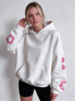 Ensemble sweat-shirt personnalisé pour femme, coupe décontractée, en molleton de coton épais, style oversize
