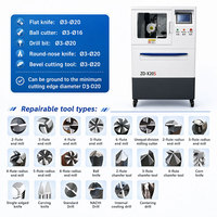 Affûteuse CNC intelligente 4 axes ZD-X20S pour fraises et forets en carbure de tungstène