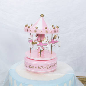 Caja <span class=keywords><strong>de</strong></span> Música Creativa para decoración <span class=keywords><strong>de</strong></span> pasteles con canciones navideñas, regalo <span class=keywords><strong>de</strong></span> <span class=keywords><strong>cumpleaños</strong></span> para niñas, adornos para hornear - Product Image 4