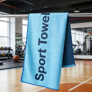 Serviette de sport personnalisée en microfibre absorbante, douce, à séchage rapide, durable, lavable, avec motif personnalisé - Product Image 1