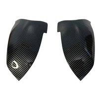 Cubiertas Decorativas para Espejos Retrovisores Laterales JDMotorsport88 con Aspecto de Fibra de Carbono en ABS para BMW Serie 5 F10 F18 2014-2017