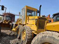 Niveleuse Komatsu en excellente condition de travail, niveleuse à moteur d'occasion Gd505, niveleuse Komatsu 505 511