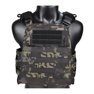 Gilet Tattico Personalizzato AVS Combat <span class=keywords><strong>Molle</strong></span> Portapiastre Leggero Resistente in Nylon 500D Impermeabile Multifunzionale Regolabile - Product Image 6
