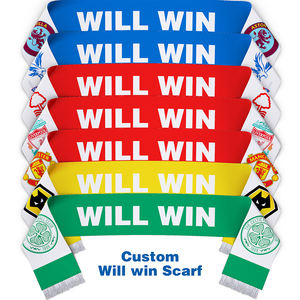 Bufanda al por Mayor con Borlas, Promoción de Bufandas con Diseño Personalizado, Logotipo, Bandera, Equipo Deportivo de Fútbol, Aficionados al Fútbol, Bufanda Nacional del Chelsea - Product Image 3