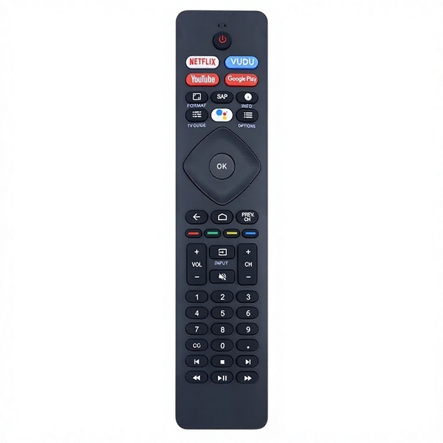Replacement Remote Control for Philips TV NH800UP RF402A-V14 (Voice Control, VUDU)