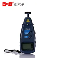 Tacómetro Digital de Aleación de Aluminio de Alta Precisión VLUUKE DT6236B, Medidor de Velocidad Superficial, Pruebas de Rendimiento Eléctrico, IP67, 2 Años de Garantía