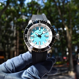 <b>Automatic</b> Mechanical Dial Men's Wristwatch with Rubber Strap and Luminous square Hour Markers for Analog Can customize logo - Product Image 6