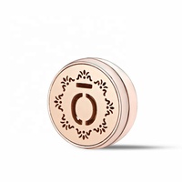 Femmes hommes broche cadeau enfant bijoux Badge personnalisé en acier inoxydable boucle magnétique médaillon aromathérapie diffuseur Clip broche