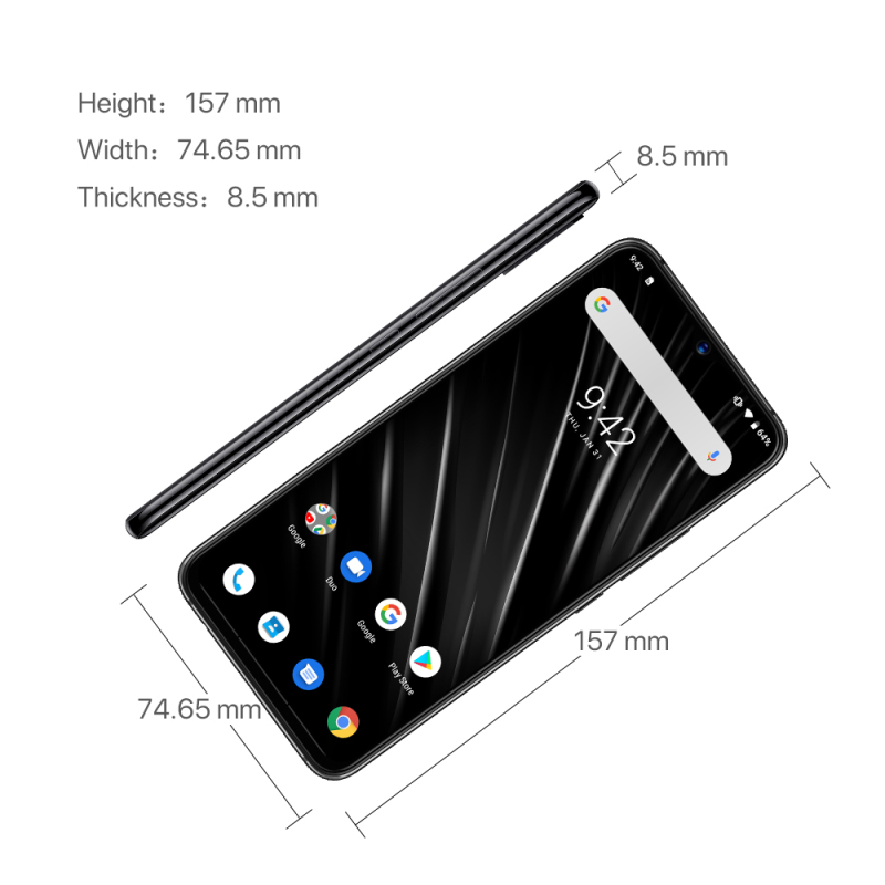 UMIDIGI S3 Pro - Dual 4G, 6GB RAM, 128GB Storage, 5150mah Battery