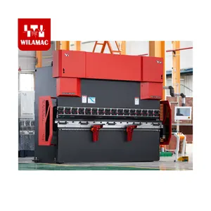 Sheet Metal Bending Machine Bending Machine WC67K 100T/3200 6+1 Axis Hydraulic Press Brake Stainless Steel Plate Bending Machine