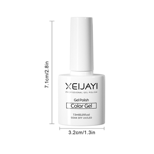 Esmalte de Uñas <span class=keywords><strong>Verde</strong></span> de Venta Directa de Fábrica XEIJAYI con Logotipo Personalizable, Apto para <span class=keywords><strong>Manicura</strong></span> en Casa - Product Image 6