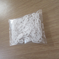 En plastique Blanc Rideau Crochets 100 PC/Bag
