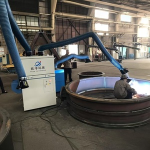 Dépoussiéreur industriel portatif à deux bras | <span class=keywords><strong>Extracteur</strong></span> mobile <span class=keywords><strong>de</strong></span> fumée <span class=keywords><strong>de</strong></span> soudure - Product Image 4