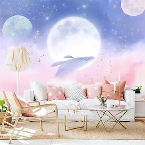 Papier peint mural personnalisé de qualité supérieure 3D 6D 8D Poisson <span class=keywords><strong>Dauphin</strong></span> Sirène Décoration de plafond Thème océan Papier peint mural <span class=keywords><strong>pour</strong></span> enfants - Product Image 3