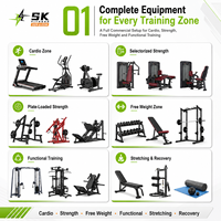 SK One Stop : Solution complète pour la mise en place de salles de sport commerciales, équipement de musculation et de cardio, ensemble complet pour centre de fitness, solution OEM ODM pour usage en club