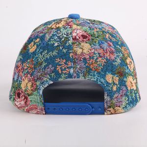 Gorras de béisbol deportivas con logotipo bordado 3D de moda clásica personalizada, gorras de béisbol con visera curvada de gamuza azul de 5 paneles, venta al por mayor - Product Image 4