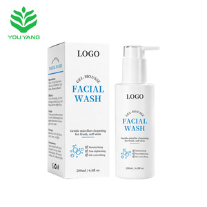 Limpiador <span class=keywords><strong>Facial</strong></span> en Gel-Mousse Orgánico Personalizado <span class=keywords><strong>de</strong></span> Fábrica: Hidratante, Humectante, No Reseca y Limpia en Profundidad - Product Image 1