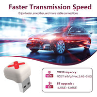 Nuevo adaptador CarPlay inalámbrico 2 en 1 para Android USB Smart Dongle con Wifi Plug & Play Compatible con Renault MG Lexus RX VW