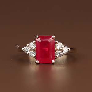 Anillo de Compromiso con Diamante Cultivado en Laboratorio de 2.5 Quilates para Mujer, Joyería Fina Premium en Plata, Oro de 10K, Oro de 14K, Oro de 18K, Anillo de Novia de Lujo - Product Image 1