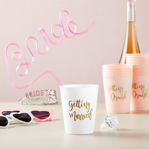 Gobelets pour enterrement de vie de jeune fille 16 oz blancs, gobelets de mariée pour fête prénuptiale, fête des mères et Pâques, accessoires de boisson, gobelets pour enterrement de vie de jeune fille - Product Image 5