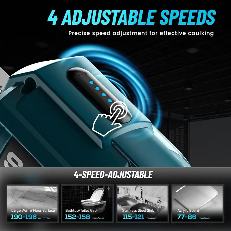 electric cordless caulking gun