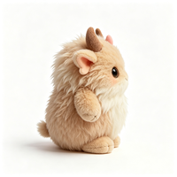 Vente en gros de poupées en peluche personnages doux et rembourrés, très demandées, poupées en peluche monstres mignons, jouets en peluche personnalisés