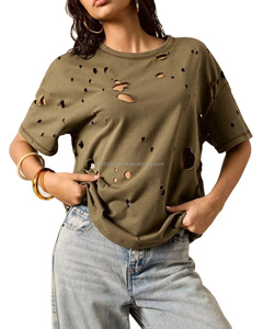 Camiseta de hombre personalizada vintage con lavado ácido, 100% algodón, corte holgado, extragrande, corta, desgastada, con diseño de punto y estampado. - Product Image 3