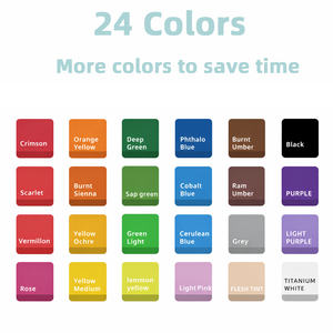 Pintura Acrílica 500ml al por Mayor Pequeña Cantidad Mínima Personalizada Color y Logo Fabricante Directo de Fábrica - Product Image 6