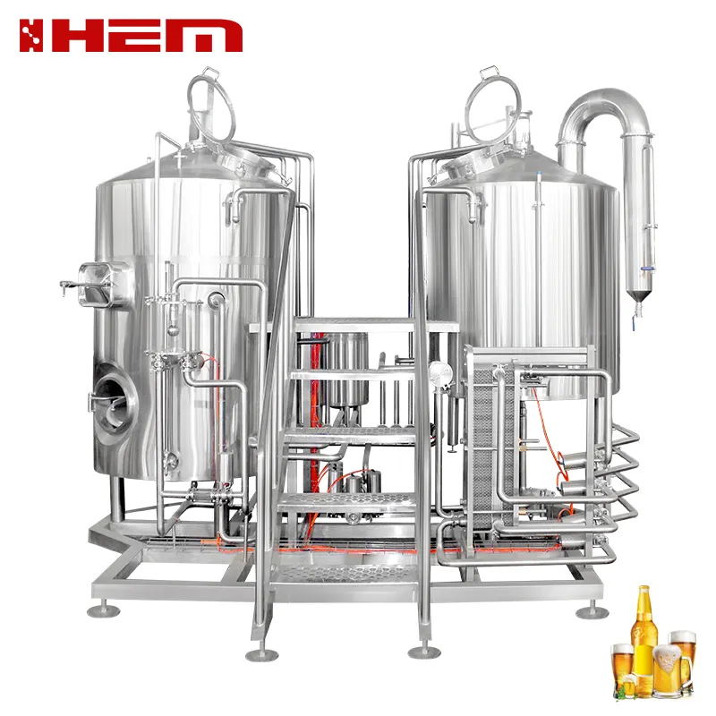 Micro Brewery 500l 1000L 2000Lเบียร์อุตสาหกรรมอุปกรณ์โรงเบียร์เบียร์โรงงานและหัตถกรรมเบียร์พืช
