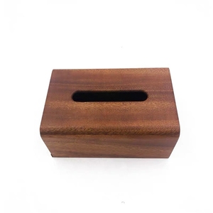 Diverse Styles Quality Choice Color Household Wood Tissue Box Wooden Box