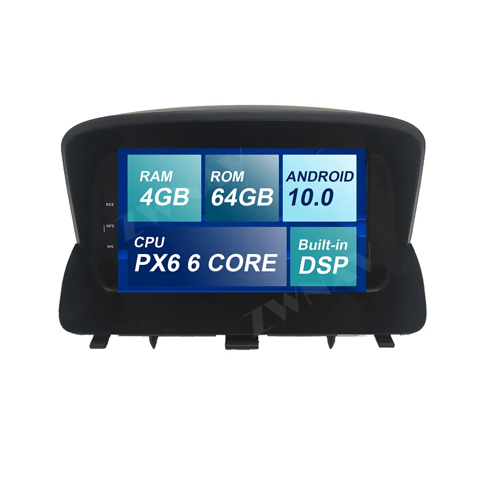 PX6 DSP Android 10.0 รถวิทยุมัลติมีเดียเครื่องเล่นวิดีโอดีวีดีGPSสำหรับOpel VAUXHALL MOKKA 2012-2016 GPS NaviเสียงStereo Head Unit