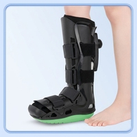Botte de marche orthopédique réglable en PP, protection de base, soutien de la cheville, pour la récupération des entorses et des fractures de la cheville