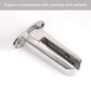 Tubo di vetro personalizzato in acciaio inossidabile regolabile resistente alla ruggine Villa moderna scala cortile ringhiera del balcone <span class=keywords><strong>piscina</strong></span> - Product Image 6