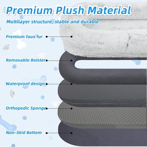 Nouveau design portable hiver chaud lit <span class=keywords><strong>pour</strong></span> chien calmant chaud en peluche nid rond confortable accessoires à gratter <span class=keywords><strong>Niche</strong></span> <span class=keywords><strong>Chat</strong></span> doux lit <span class=keywords><strong>pour</strong></span> animaux de compagnie - Product Image 6