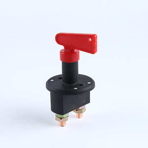Interrupteur à bouton-poussoir 250V 1NO, borne à vis, non éclairé, IP40, plastique, arrêt d'urgence pour usage industriel - Product Image 3