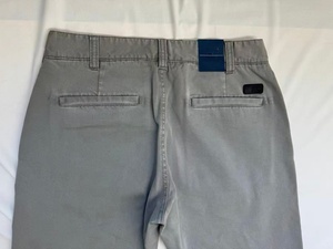 2025 Yazlık Dimili Erkek Hafif Ekolojik Nefes Alabilen Orta Bel Düz Paça Kargo Chino OEM Pantolon - Product Image 6