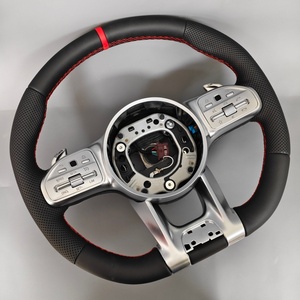 Volante Personalizado para <span class=keywords><strong>Mercedes</strong></span> Benz <span class=keywords><strong>AMG</strong></span> W204 W205 <span class=keywords><strong>Cla</strong></span> C117 A250 W212 E63 - Product Image 1