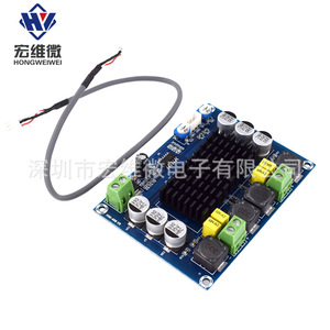 ฮงเว่ย Tpa3116d2 บอร์ดขยายเสียงดิจิตอลช่องสัญญาณคู่ 2.0 โมดูลเครื่องขยายเสียงบ้านพร้อมฮีทซิงค์และตัวเชื่อมต่อ - Product Image 3