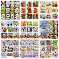 Mainan Boneka Plush 20cm untuk Mesin Cakar, Boneka Plush untuk Mesin Penjual Otomatis, Mainan Gantung Boneka Hewan