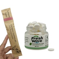 Tablet Pasta Gigi Formula Pemutih Khusus OEM dengan Bahan-Bahan yang Dapat Disesuaikan untuk Perawatan Mulut dan Nafas Segar