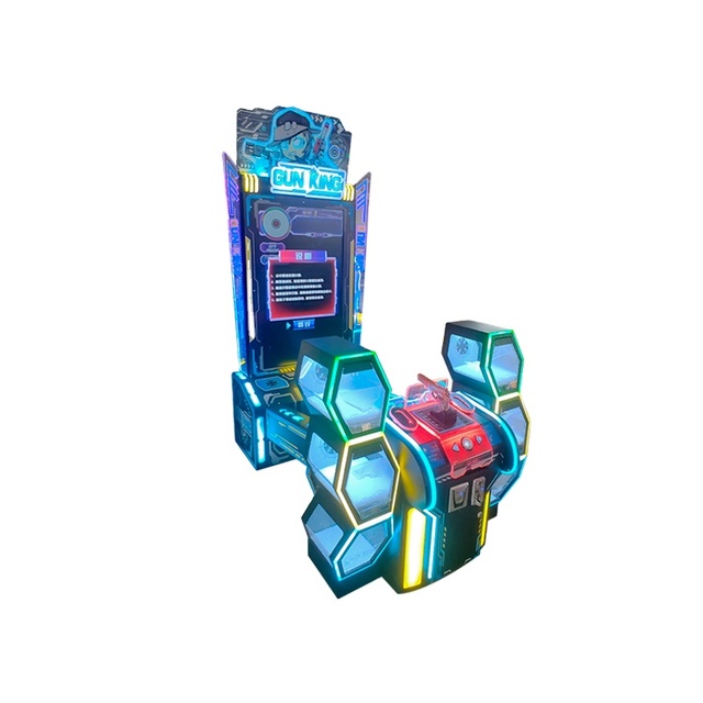 Best Selling High Quality Arcade Game Machine Indoor Shooting Video Light Gun Popular for Kids Adults Coin Pusher Metal Material