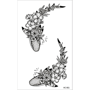 Di alta qualità lunga durata mezza manica temporanea tatuaggio adesivo realtà impermeabile a base di erbe giapponese Design - Product Image 4