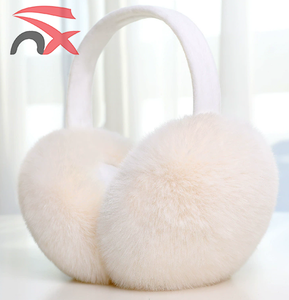 Vente en gros de <span class=keywords><strong>cache</strong></span>-oreilles chauds pour adultes en hiver avec protection souple pour l'extérieur personnalisé - Product Image 4
