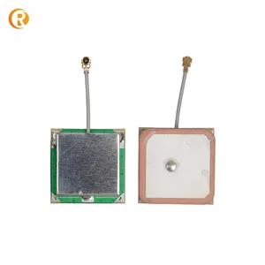 1575MHz IPEX UFL Small Active Antena Ceramic 18 18mm GPS Antenna For Smart Watch