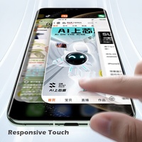 Protection d'écran AF pour Samsung S26 Ultra Film de téléphone transparent électro-plaqué S25 Edge S24 S23 S22 Toucher doux et soyeux Film souple