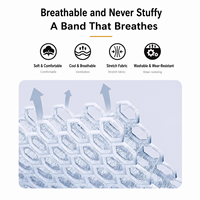 Bracelet en nylon tissé Cloud Feel compatible avec Apple Watch 38 40 41 42 44 45 46 49 mm, léger et respirant, idéal pour l'entraînement et les voyages