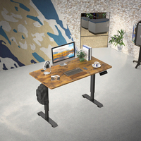 Bureau debout réglable en hauteur pas cher, table d'ordinateur ergonomique, bureau assis-debout électrique
